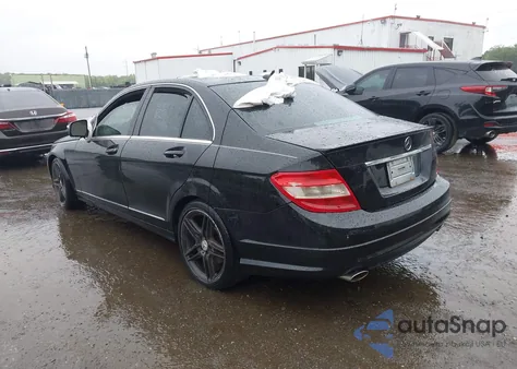 2008 Mercedes-Benz C 350 Sport из США, поврежденный, VIN WDDGF56X28F106480